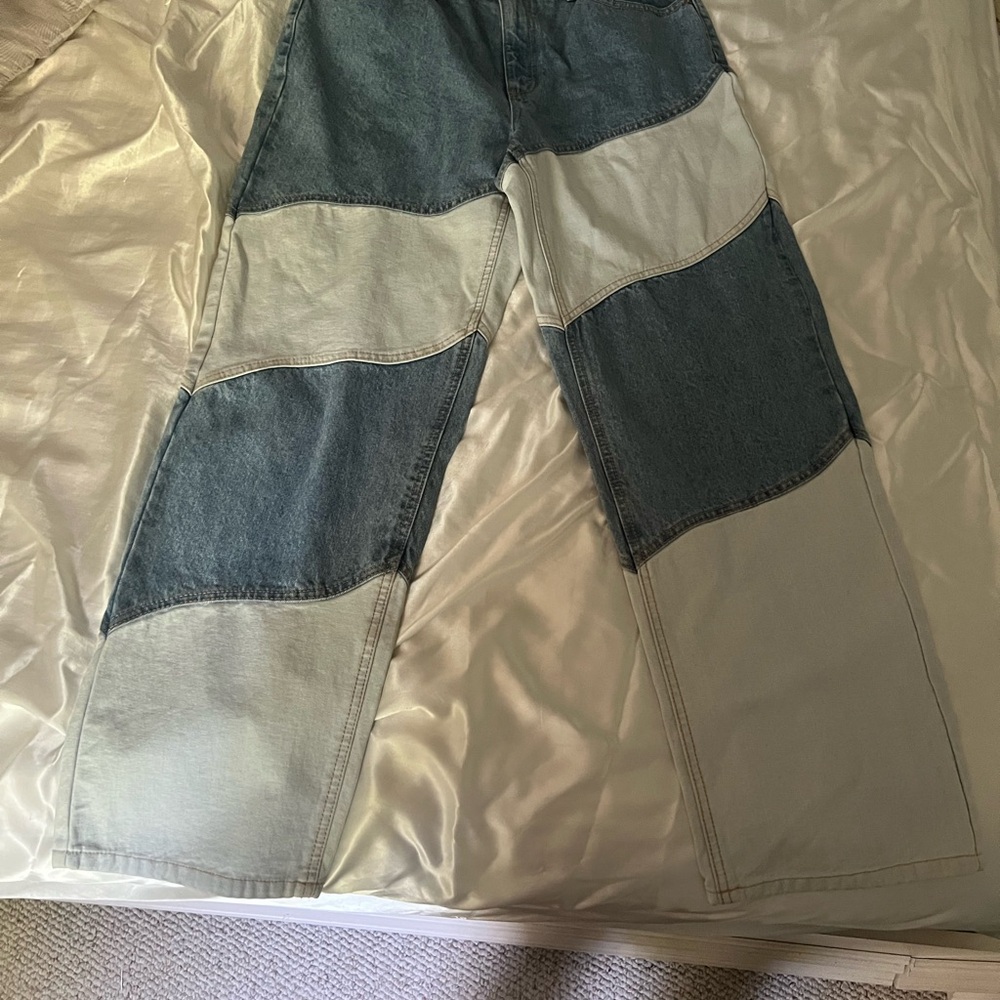Color Block Men Jeans